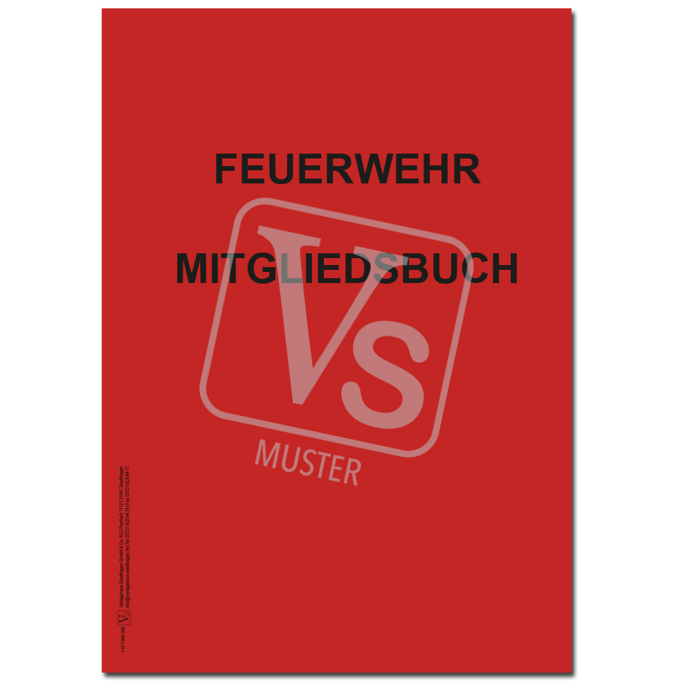 Mitgliedsbuch Feuerwehr