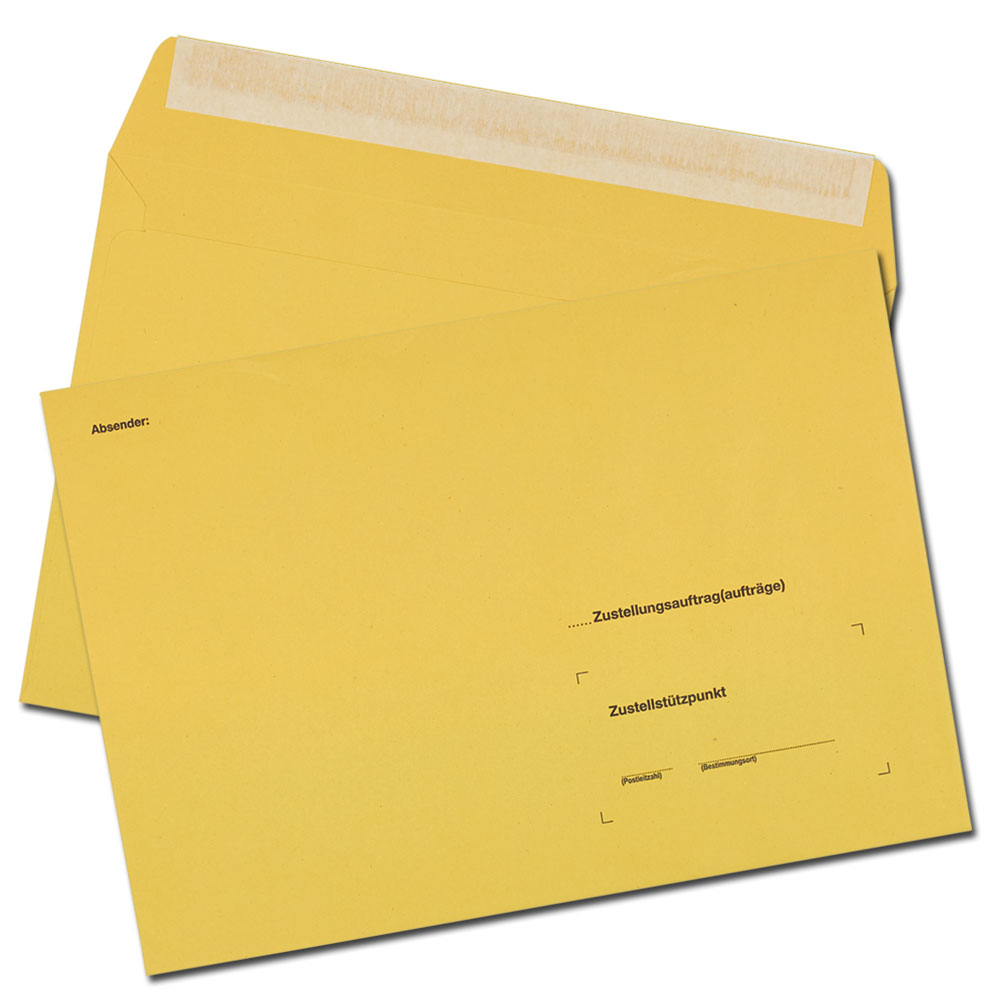 Zustellungsumschlag Z8252 äußerer Umschlag (100 Stk.)